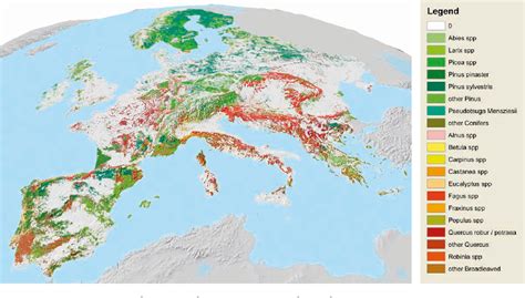 Forest Land Area of Europe Map に対する画像結果