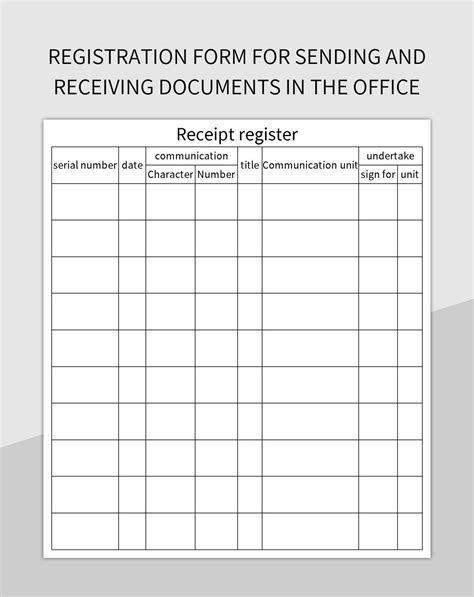 Image result for Receiving Copy Sample