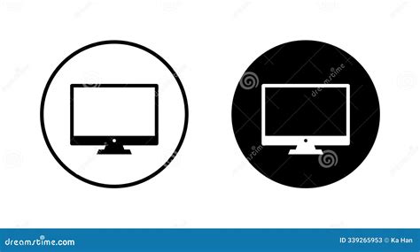 Résultat d’images pour Computer Monitor Icon Black Screen