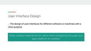 Toradh íomhá ar UI/UX Introduction Woed