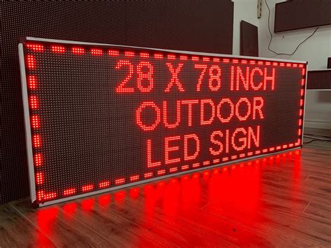 Toradh íomhá ar Portable LED Sign
