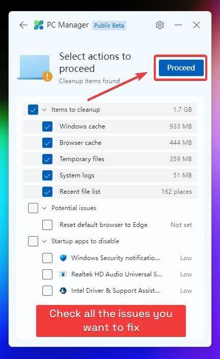 PC Manager Windows 11 に対する画像結果