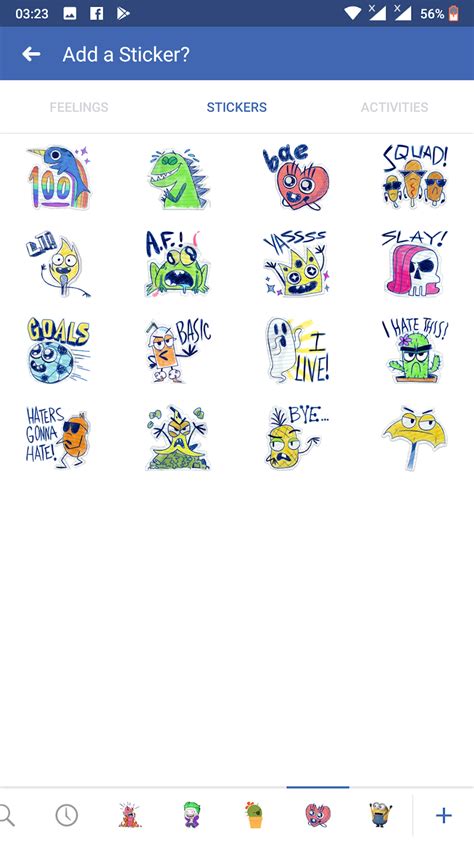 Image result for Facebook Sticker