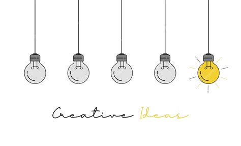 Image result for Creative Light Bulb Vector Pinterest