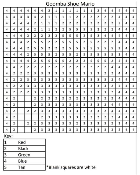 Mario Color by Number Printable ਲਈ ਪ੍ਰਤੀਬਿੰਬ ਨਤੀਜਾ