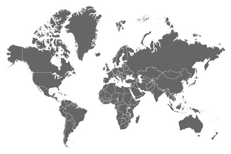 Toradh íomhá ar Free Vector World Map Countries