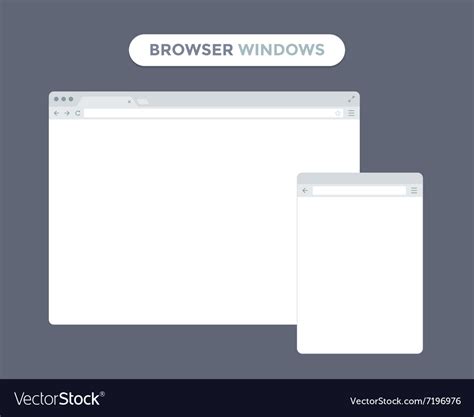Image result for Browser Window Vector