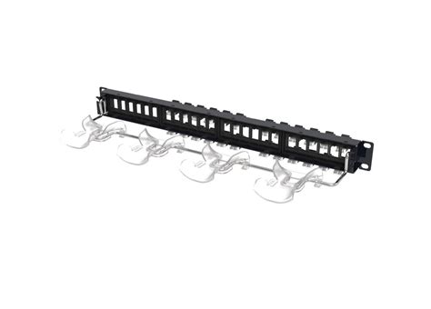 Image result for Transparent Plate Behind CommScope Angled Patch Panel