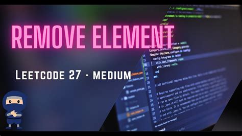 Image result for Remove Element in LeetCode