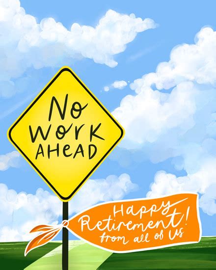 Toradh íomhá ar Retirement Ahead Sign