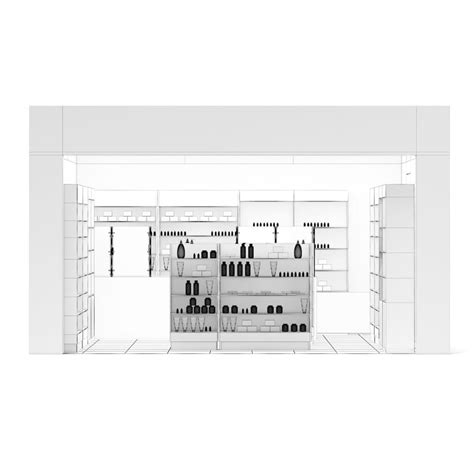 Toradh íomhá ar Clothes Store 3D Model