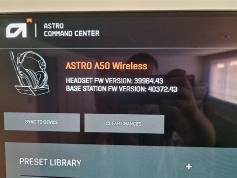 Image result for Astro A50 Not Updating Firmware On PC