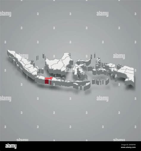 Image result for Isometric Map Central Java with Destination Sign