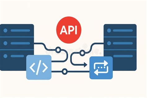 Toradh íomhá ar Symbol for API Integration in Red Colour