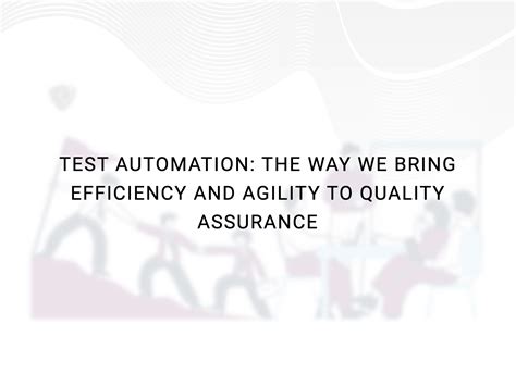 Image result for Quality Control and Testing Automation