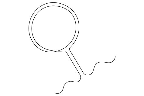 Afbeeldingsresultaten voor Outline of Magnifying Glass