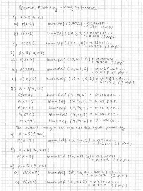 Image result for Solved Questions Binomial Probability