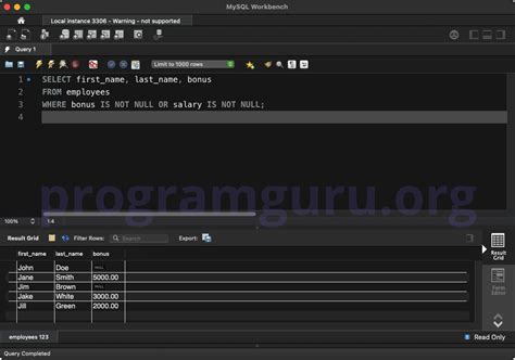 Afbeeldingsresultaten voor MySQL Not-Null Structuur