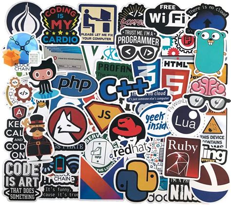 Image result for Programming Stickers