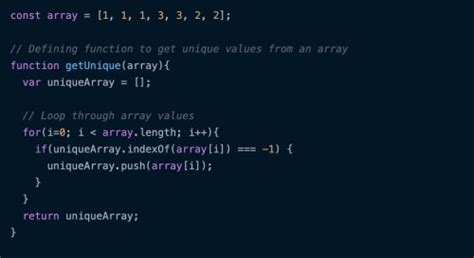 How to Remove Duplicates in JS Array に対する画像結果