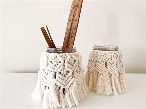 Making Macrame Jar Covers に対する画像結果