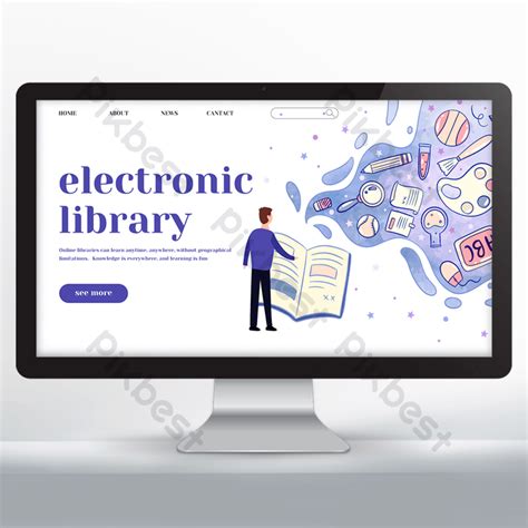 Virtual Library Page Design に対する画像結果