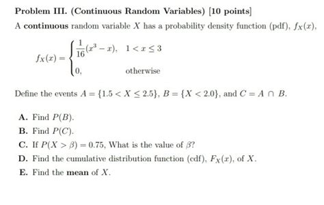 Image result for Prob for Continuous Random Variable