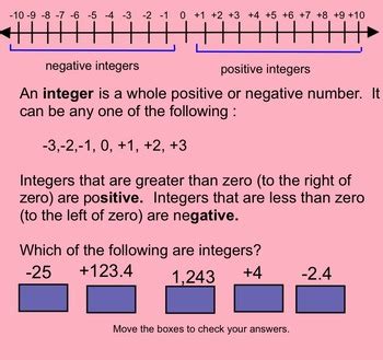 Introduction to Positive and Negative Numbers に対する画像結果