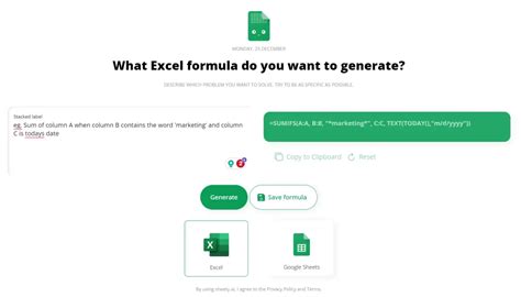 Image result for Automatic Sheet Create Excel Formula