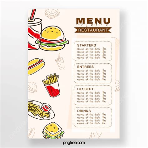 Image result for Cartoon. Sign Menu
