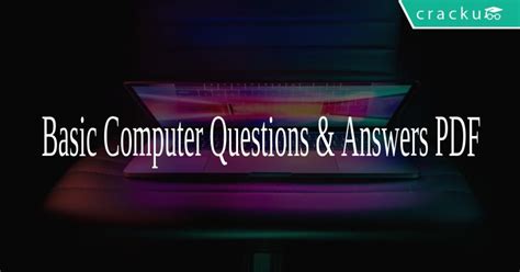 Computer System Questions and Answers PDF に対する画像結果