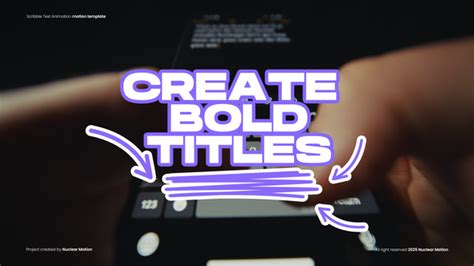 Scribble Text Animation に対する画像結果