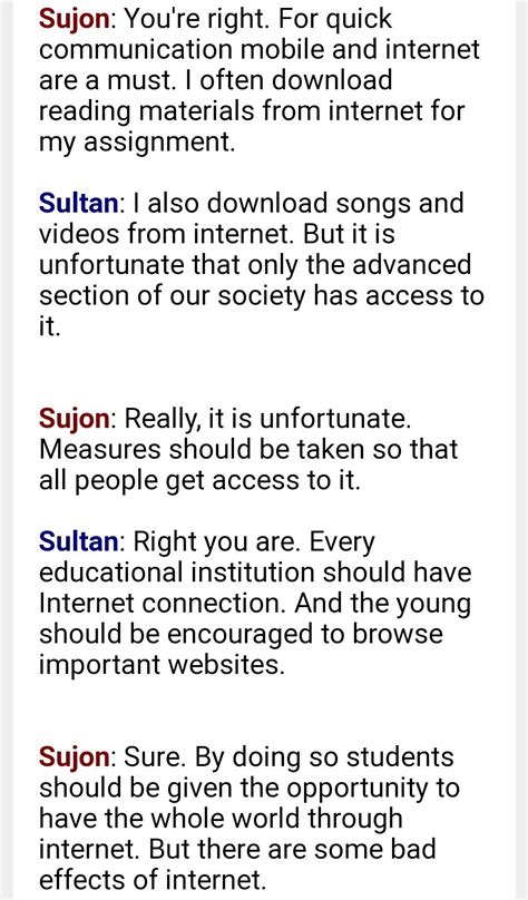 Image result for 6 Part Dialogue Examples