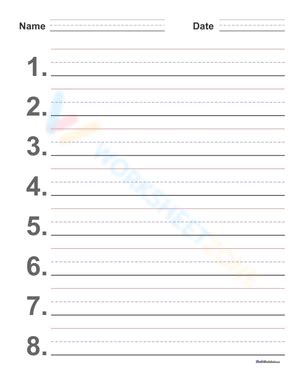 Image result for English Writing Worksheet Empty