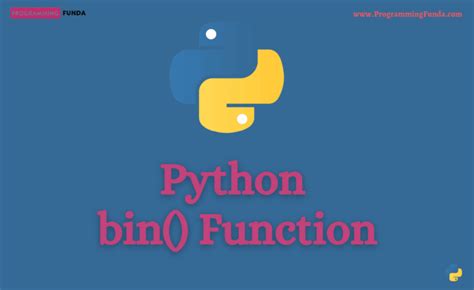 Bildergebnis für Python Bin