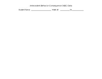 Résultat d’images pour ABC Data Form Printable