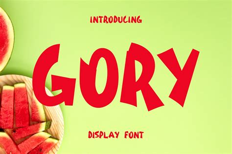 Image result for Main Course in Gory Lettering