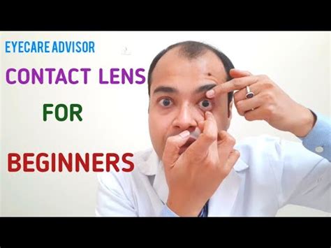 Image result for How to Put in Contact Lenses for a Beginner