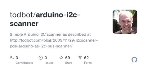 GitHub - todbot/arduino-i2c-scanner: Simple Arduino I2C scanner as ...