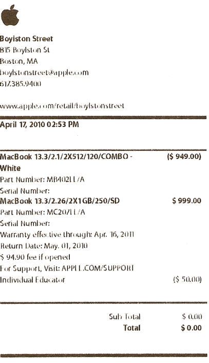 Afbeeldingsresultaten voor MacBook Pro 2020 Cash Receipt