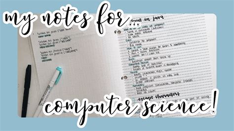 Afbeeldingsresultaten voor Computer Science Notes