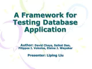 Image result for Database Testing PPT