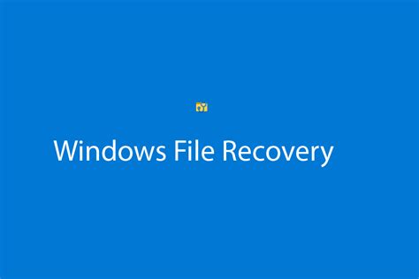 Image result for Windows File Recovery Microsoft