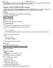 Image result for Arm Assembly Stack Cheat Sheet