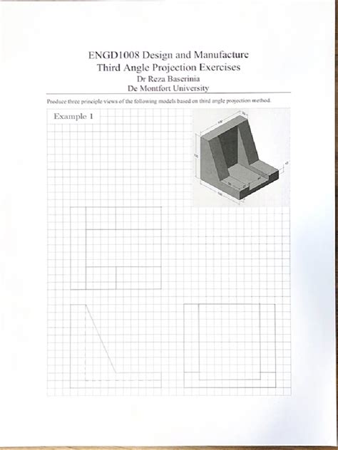 Image result for 3rd Angle Projection Section Line