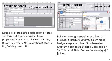 Image result for Contoh Form Return