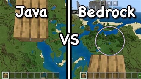 Image result for Bedrco vs Java Minecraft Graphics