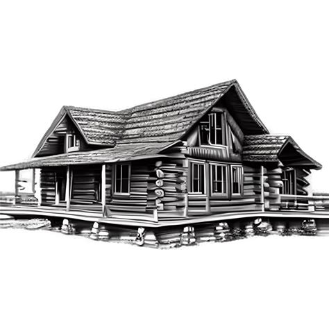 Image result for Log Cabin Drawings