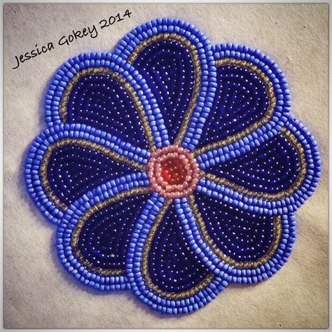 Toradh íomhá ar Simple Beaded Flowers