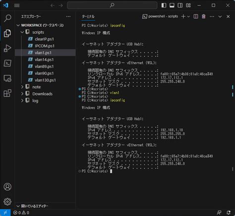 Vscode Variables PowerShell に対する画像結果